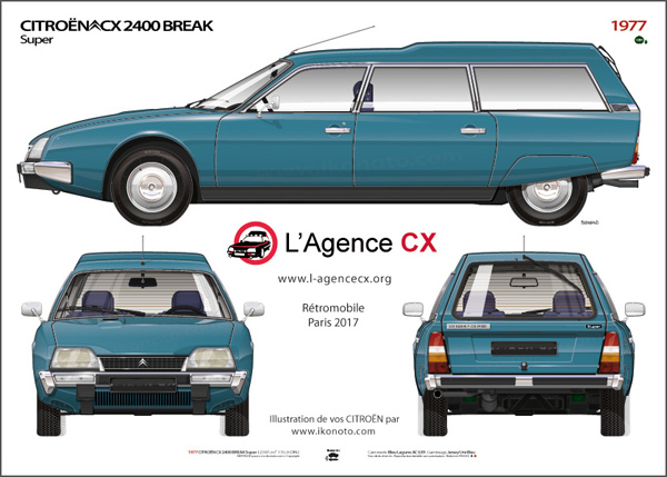 1977 CITROEN CX 2400 BREAK 